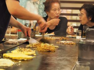 Okonomiyaki und Yakisoba