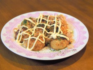 Takoyaki: Oktopus-Krapfen